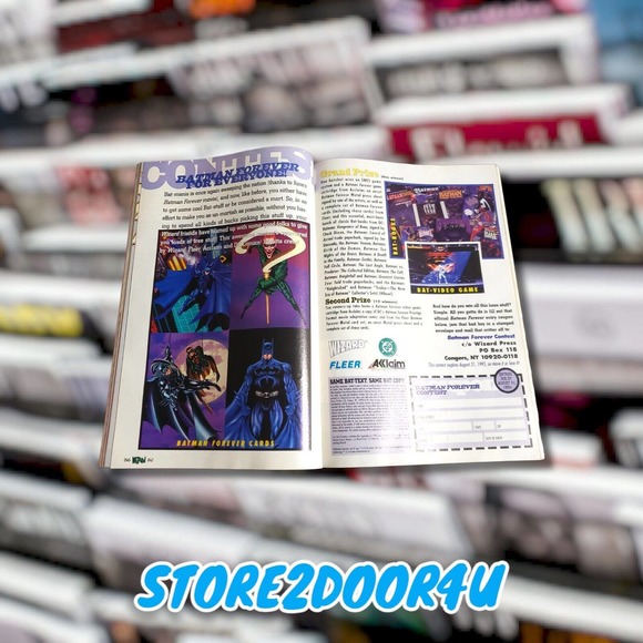 VINTAGE WIZARD COMIC GUIDE #47 July 1995 Superman - Picture 8 of 12